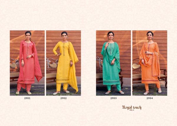 Rangoon Royal Touch 4 Designer Muslin Ethnic Wear Salwar 